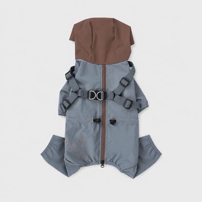 Mountain-Style Four-Leg Waterproof Dog Jacket
