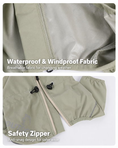 Mountain-Style Four-Leg Waterproof Dog Jacket