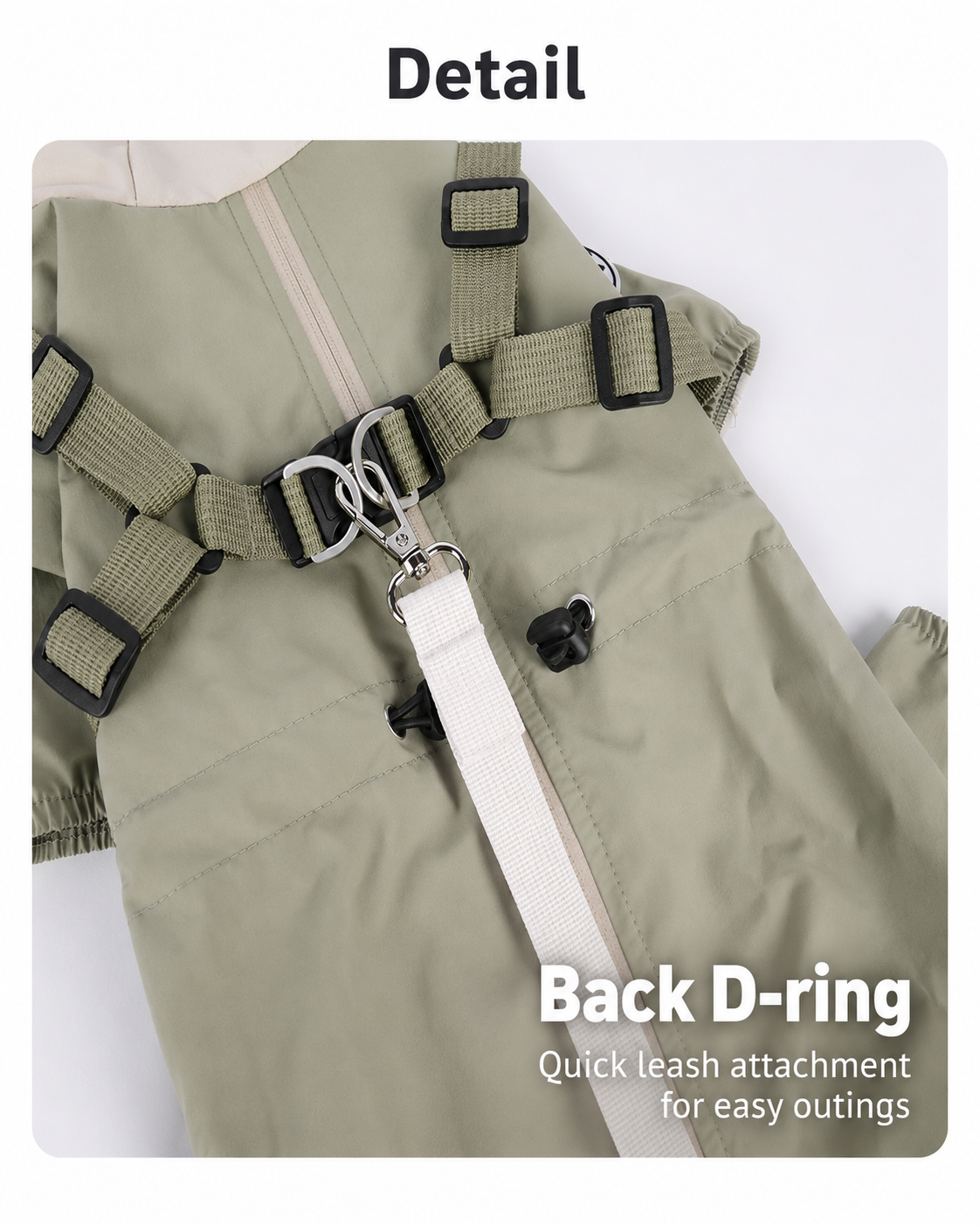 Mountain-Style Four-Leg Waterproof Dog Jacket